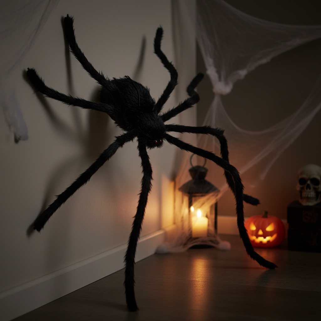 Behåret XL Edderkop