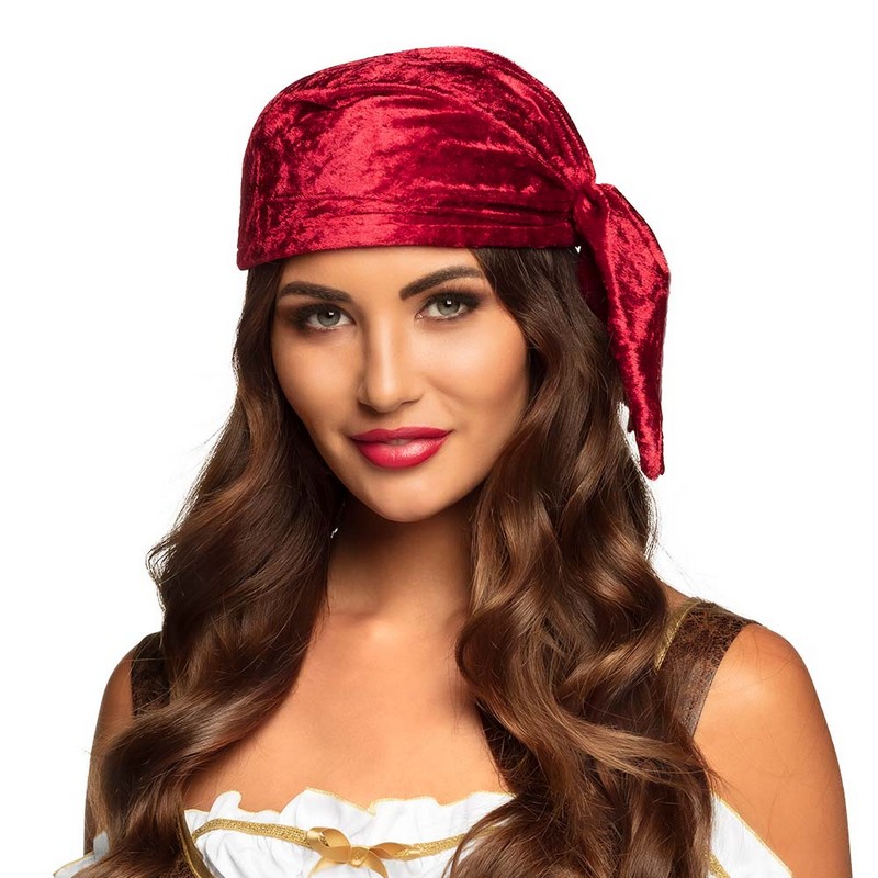 Pirat Bandana Hat (59 cm) | Pirat Hat / Hue / Hjelm - Hovedtilbehør - Temashop