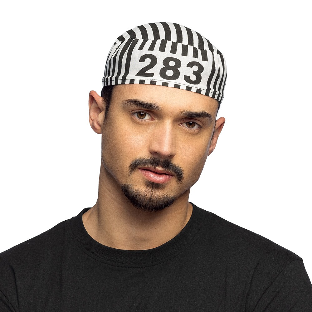 Fangehue (59 cm) | Fange Hat / Hue / Hjelm - Hovedtilbehør - Temashop