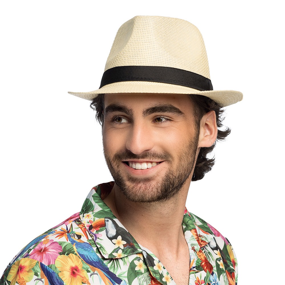 Ecuador Hat Beige (58 cm) | Hawaii Hat / Hue / Hjelm - Hovedtilbehør - Temashop