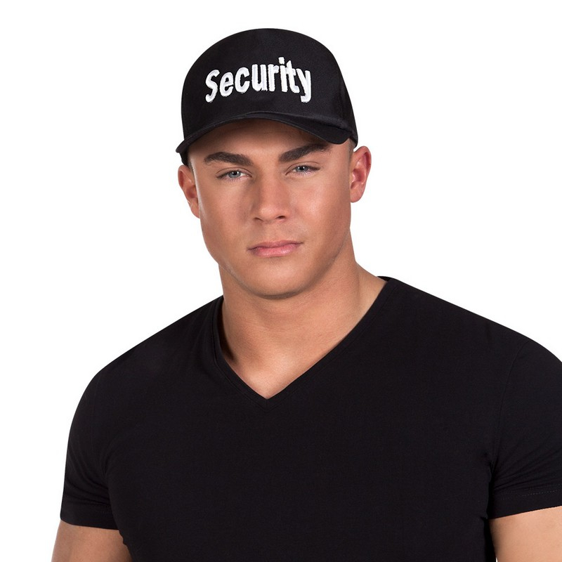 Security Kasket | Politi Hat / Hue / Hjelm - Hovedtilbehør - Temashop