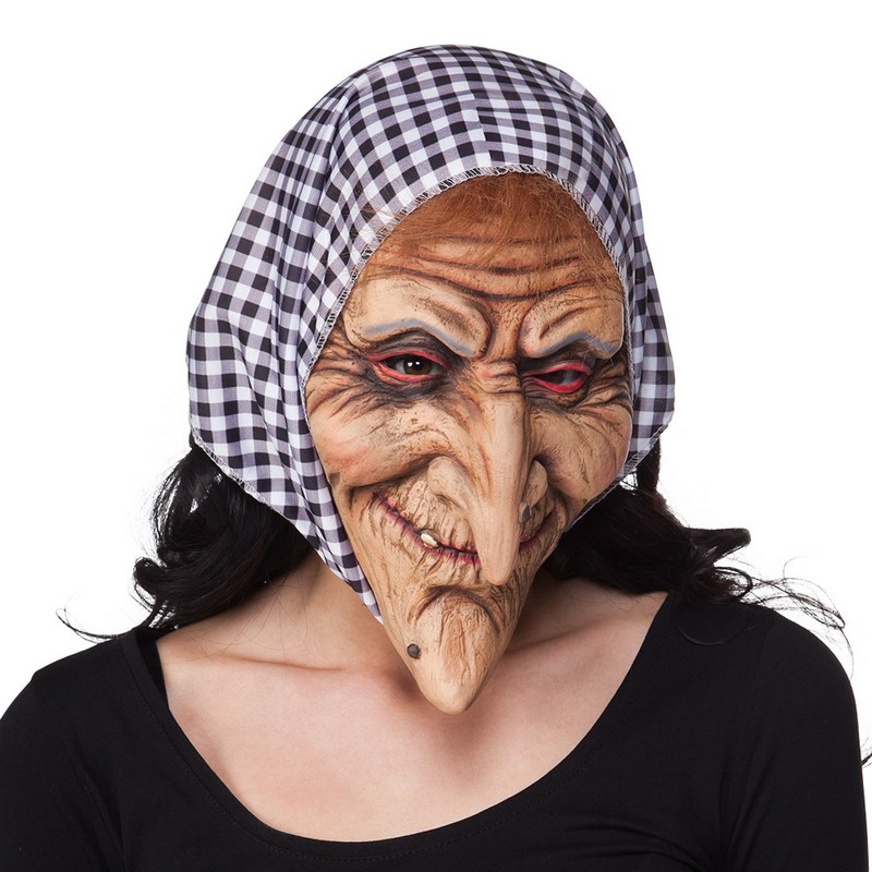 Gammel Heks Maske | Heks Maske - Hovedtilbehør - Temashop