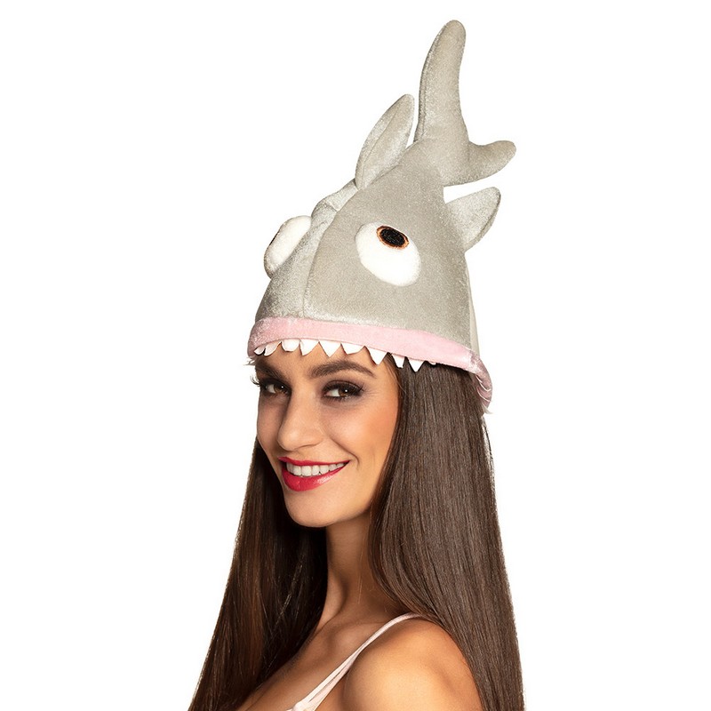 Haj Hat (59 cm) | Haj Hat / Hue / Hjelm - Hovedtilbehør - Temashop