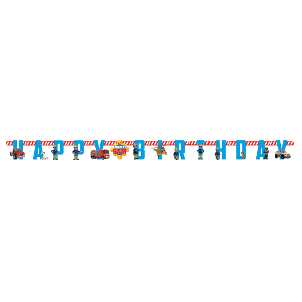 Brandmand Sam® Happy Birthday Guirlande