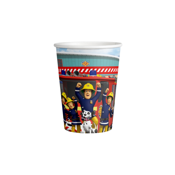 Brandmand Sam Papkrus - 8 stk (250 ml) | Brandmand Sam Krus - Temashop