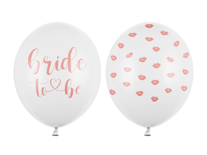 Bride To Be Ballon Mix - 50 stk (30 cm) | Bachelorette Latexballoner - Temashop