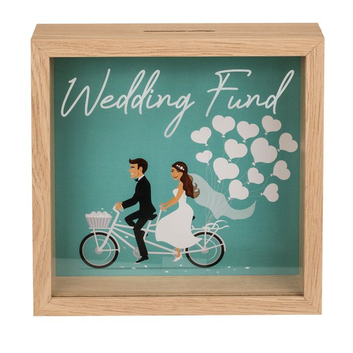 Bryllup Pengeboks - 1 stk (20 x 20 cm) | Bryllup Æsker - Temashop