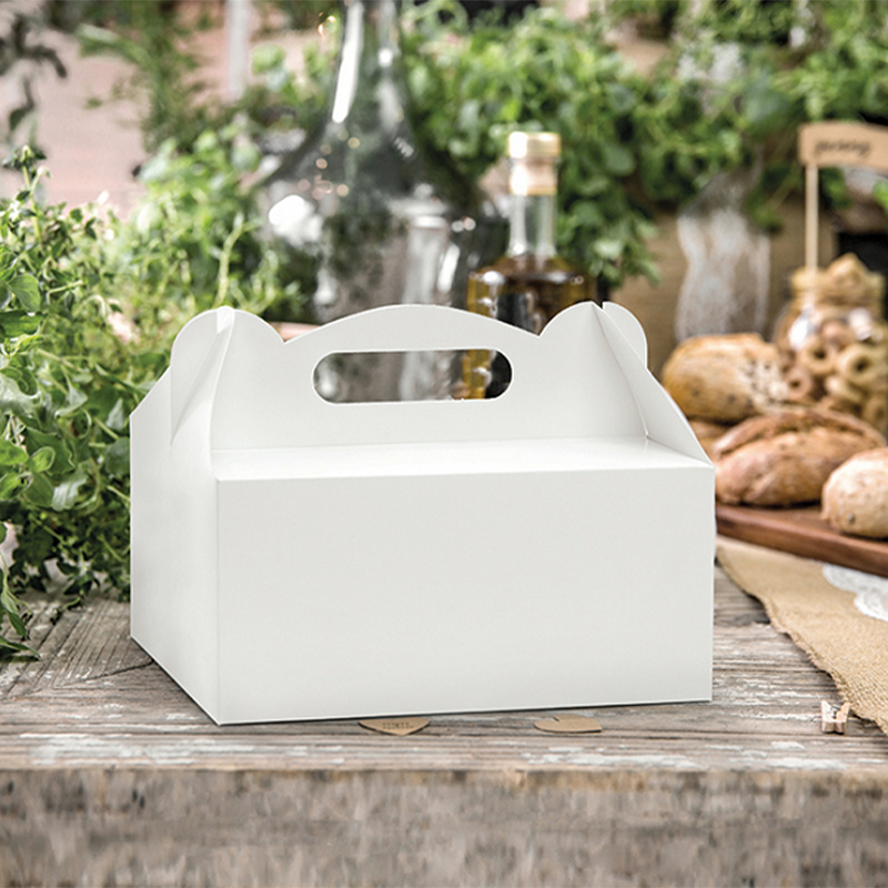 Bryllupsæsker Hvid - 10 stk (19 x 14 x 9 cm) | Bryllup Æsker - Temashop