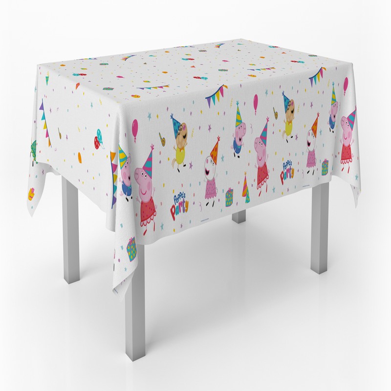 Gurli Gris Dug Hvid - 1 stk (120 x 180 cm) | Gurli Gris Duge - Temashop