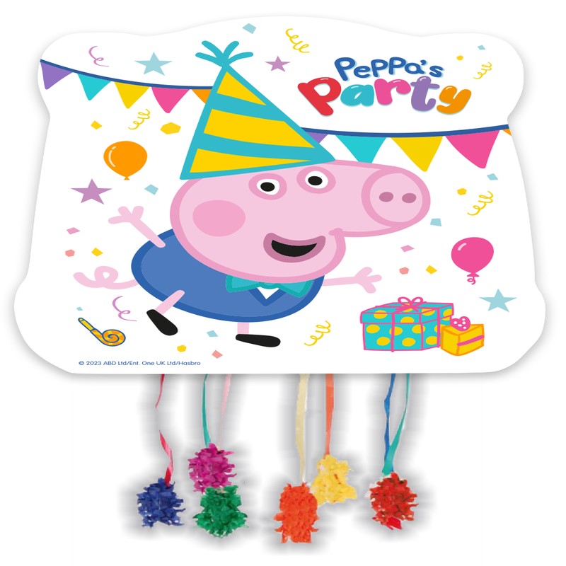 Gurli Gris Piñata - 1 stk (33 x 33 cm) | Gurli Gris Pinata - Temashop