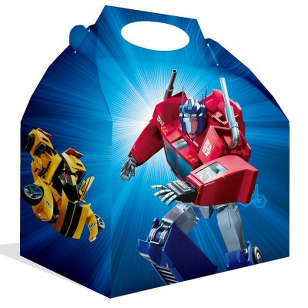 Transformers Gaveæsker - 12 stk (16 x 16 x 10,5 cm) | Tranformers Æsker - Temashop