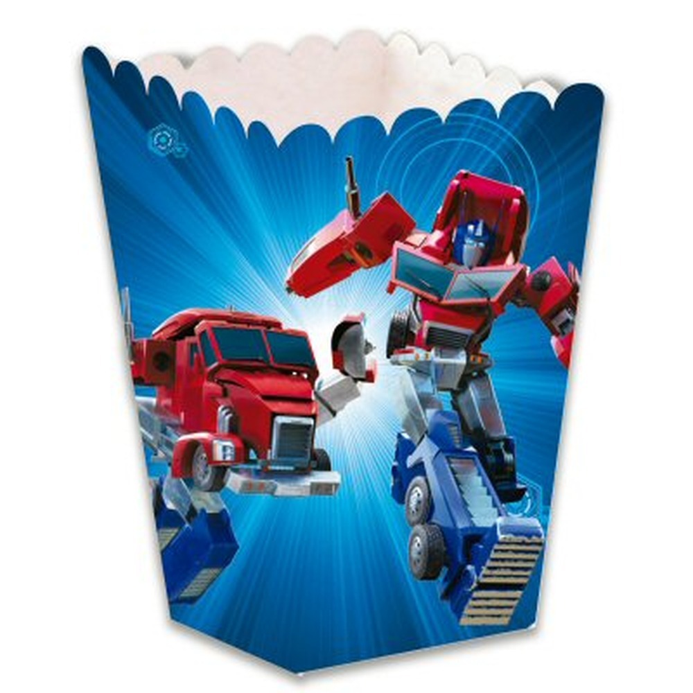 Transformers Popcornbægre - 12 stk (5 x 5 x 12 cm) | Tranformers Bægre - Temashop