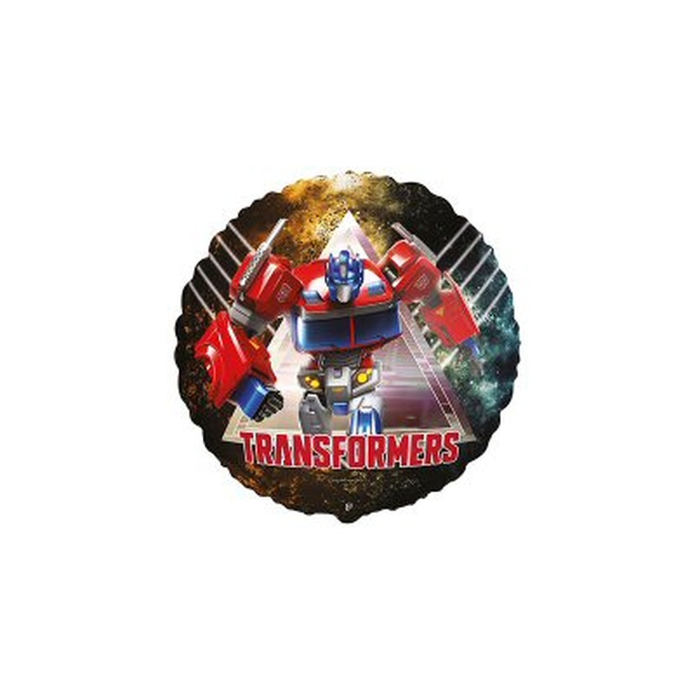 Transformers Optimus Prime Folieballon - 1 stk (Ø 46 cm) | Tranformers Folieballoner - Temashop