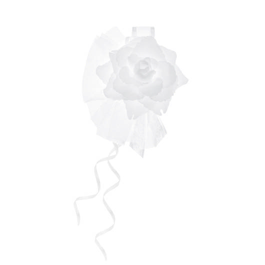 Buketter Hvid - 4 stk (14 cm) | Blomst Kunstige blomster - Temashop