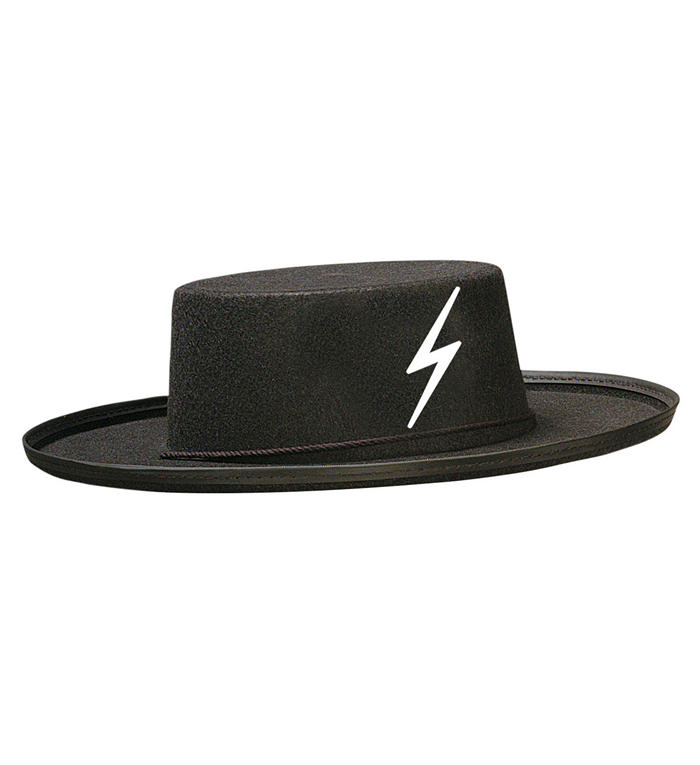 Caballero Zorro hat | Zorro Hat / Hue / Hjelm - Hovedtilbehør - Temashop