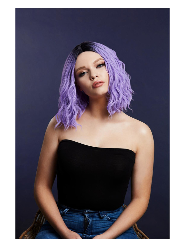 Cara Paryk Violet | Paryk - Hovedtilbehør - Temashop
