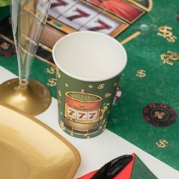 Casino Papkrus - 10 stk (270 ml) | Casino Krus - Temashop