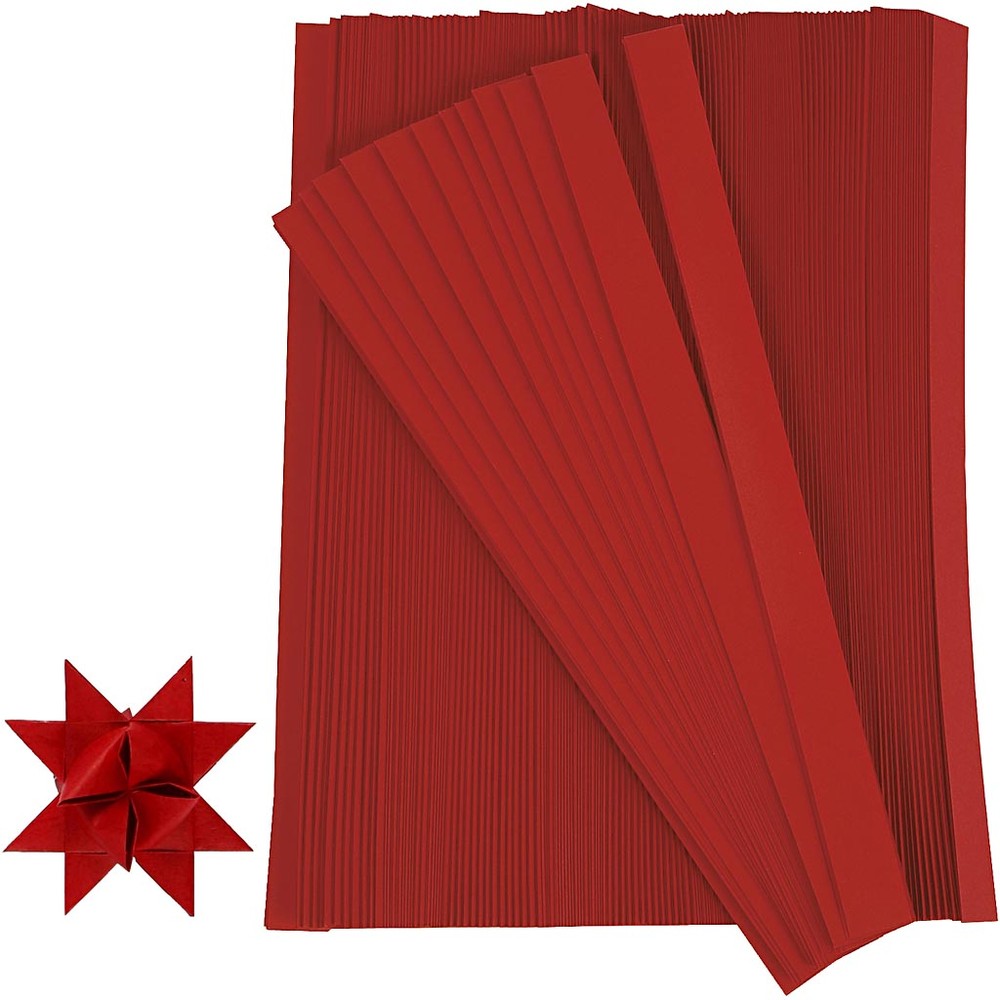 Stjernestrimler Rød