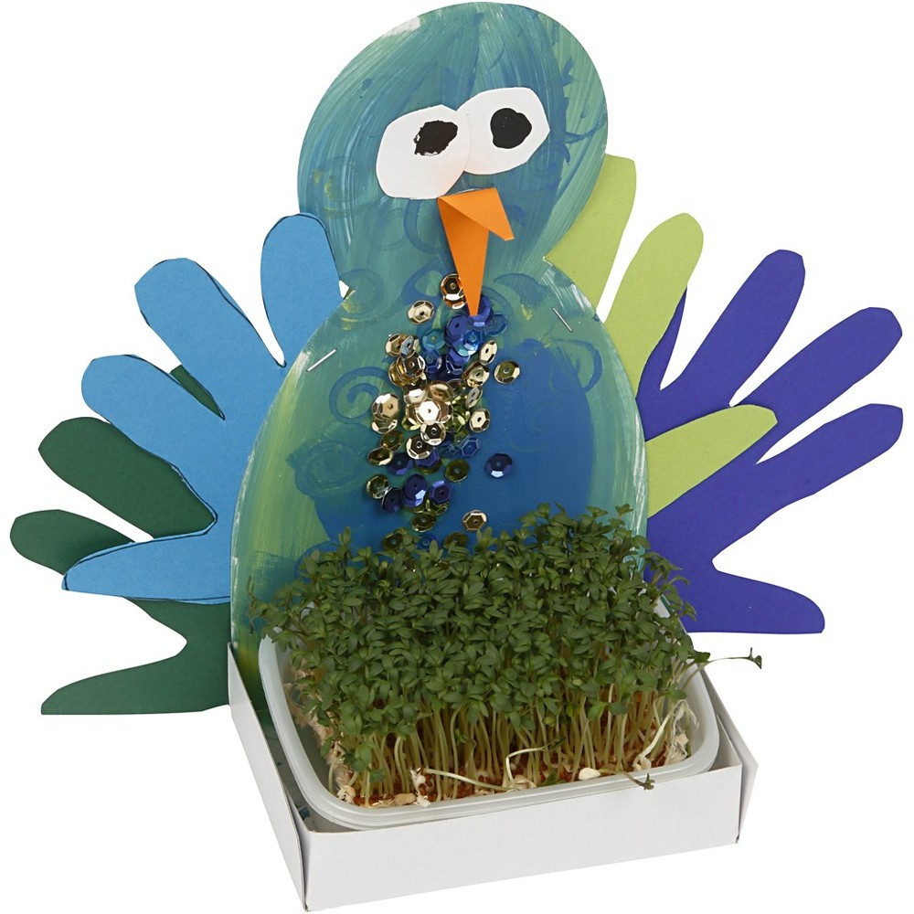 Karsebakke Figur, DIY - 6 stk (20 cm) | Påske DIY pakke - Temashop
