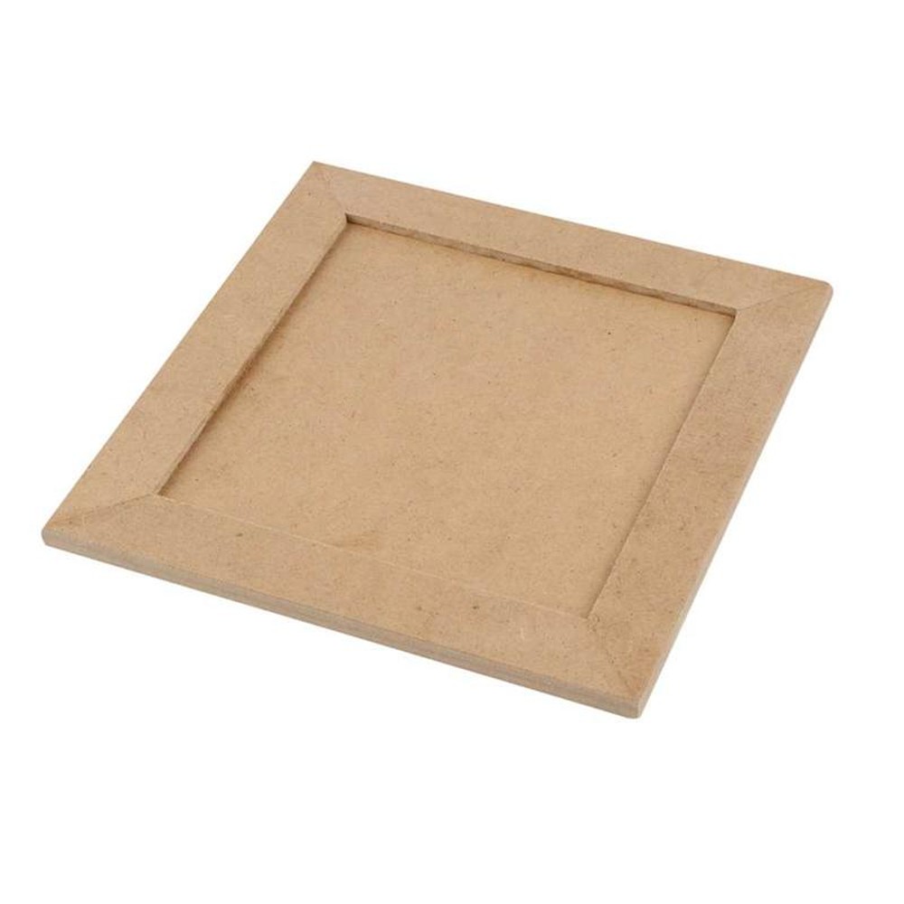 Brun Collageramme - 1 stk (15 x 15 cm) - Temashop
