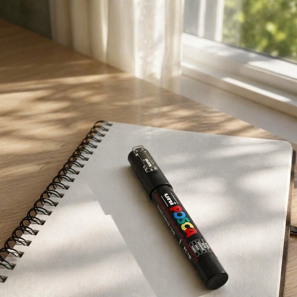 Posca 0,7 mm Permanent Tusch - 1 stk (0,7 mm) - Temashop