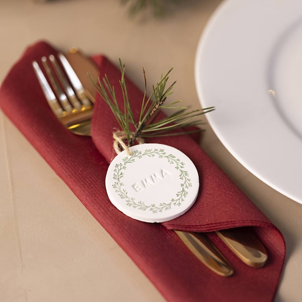 Julestempler - 5 stk (4,5 x 4,5 cm & 6 x 6 cm & 6 x 7,5 cm) | Julepynt Julepynt - Temashop