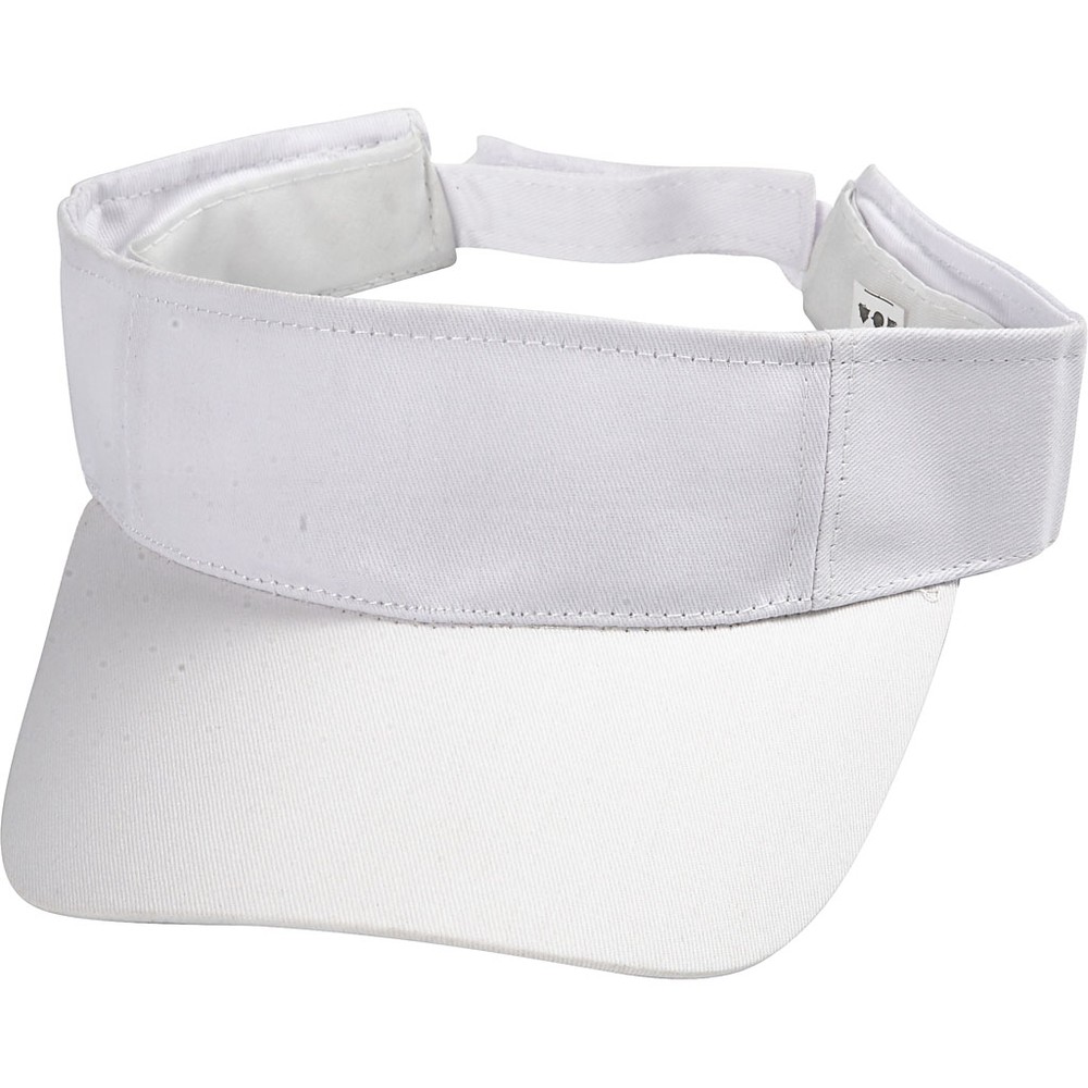 Hvid Solskygge (56 cm) | Hvidt tema Hat / Hue / Hjelm - Hovedtilbehør - Temashop
