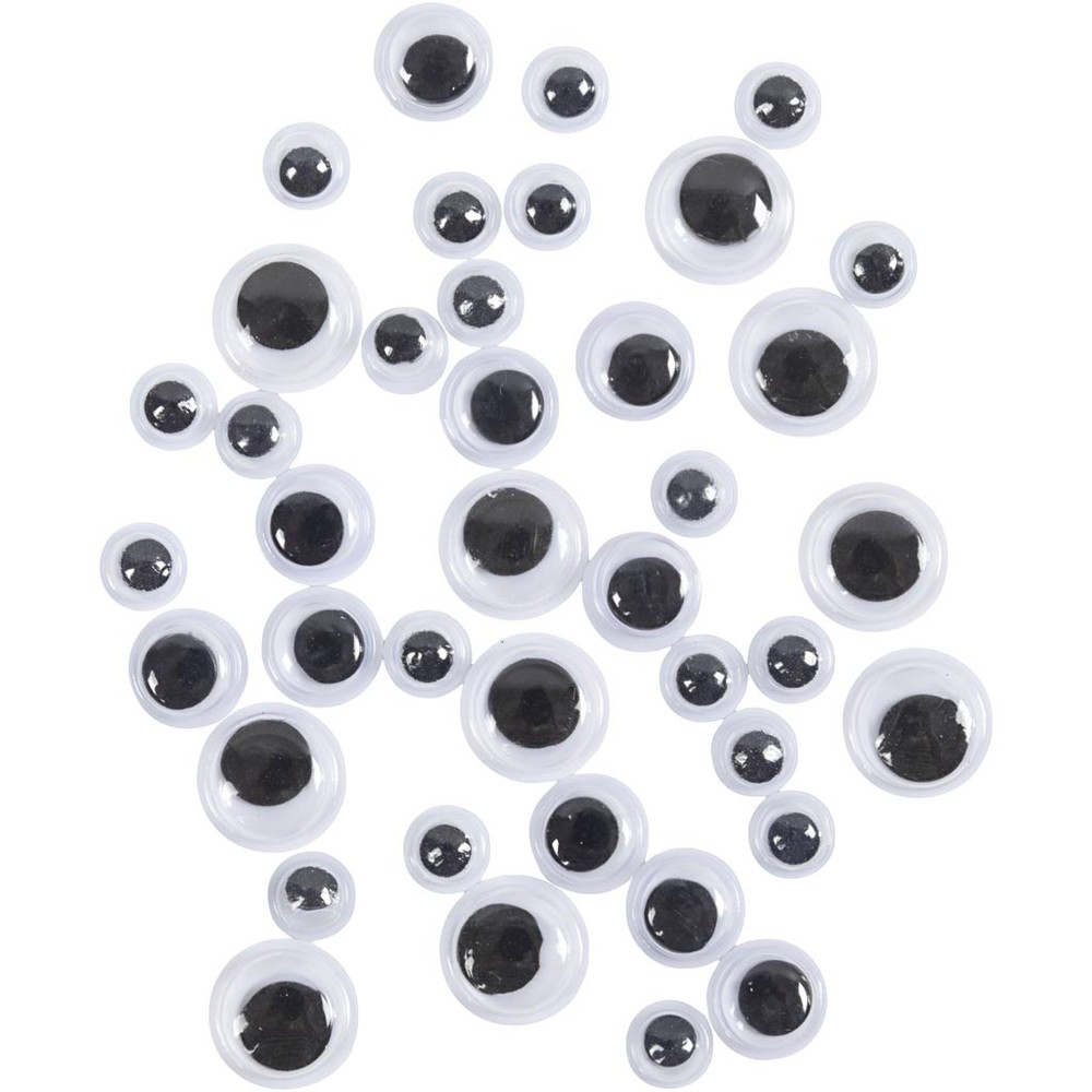 DIY Rulleøjne Ø 6-10 mm - 40 stk (Ø 6-10 mm) - Temashop
