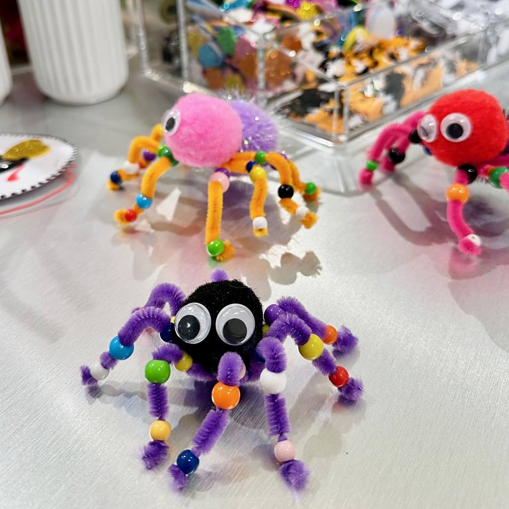 DIY Chenille Piberensere Multifarvede 30 cm x Ø 9 mm - 25 stk (30 cm x Ø 9 mm) - Temashop