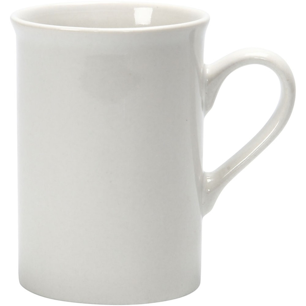 Hvid Krus (270 ml) - Temashop