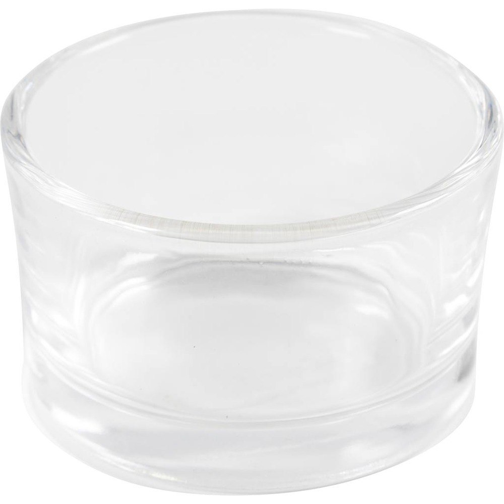 Glas Fyrfadsholder Klar - 48 stk (3,2 x Ø 5 cm) - Temashop