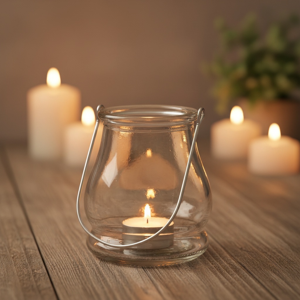 Glas Lanterner Metal Ophæng