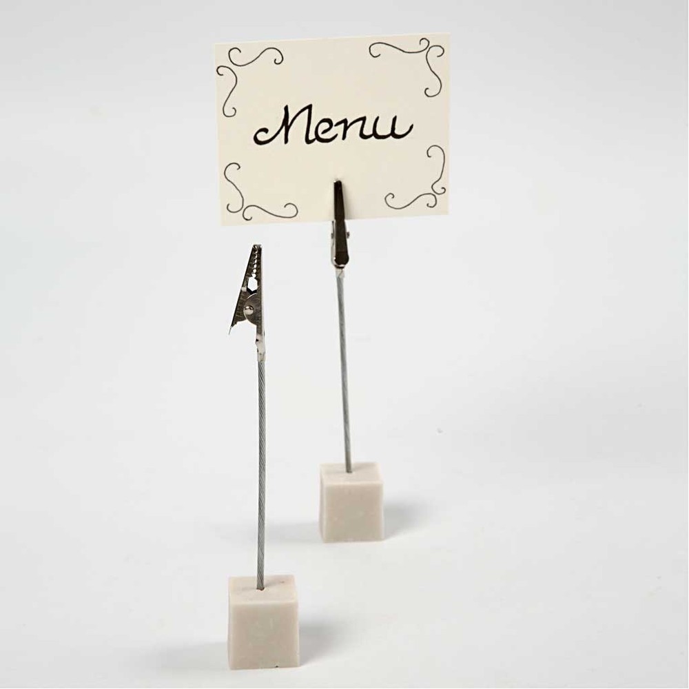 Krokodillenæb På Fod Hvid - 5 stk (15 x 2 x 2 cm) - Temashop