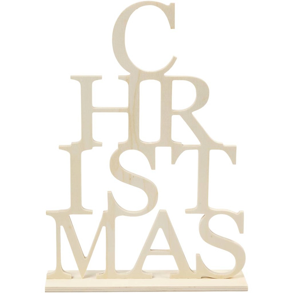 Christmas Trædekoration - 1 stk (29 x 21 cm) | Juletræ Julepynt - Temashop