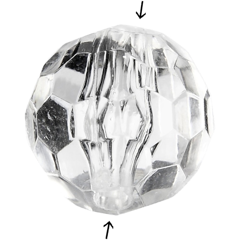 Pynte Krystaller Klar - 77 stk (12 mm) - Temashop
