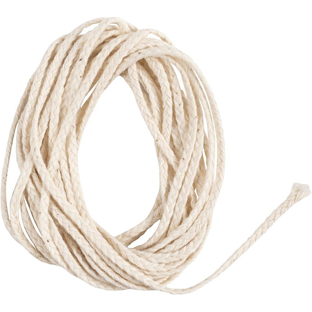 Bomuldsvæge Beige - 1 stk (3 m) - Temashop