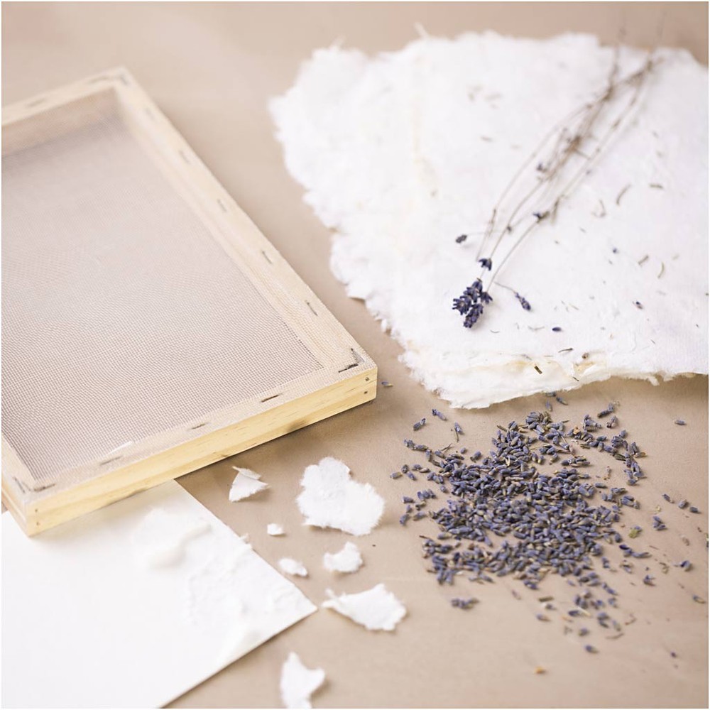 Papirfremstilling DIY - 1 sæt (19 x 30 cm) - Temashop