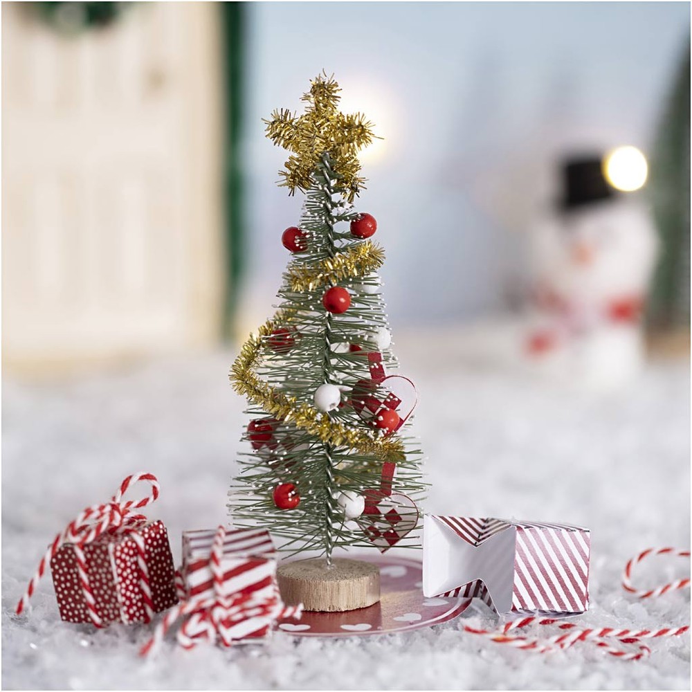 Nissens Juletræ Kit, DIY - 1 sæt | Nisse DIY pakke - Temashop