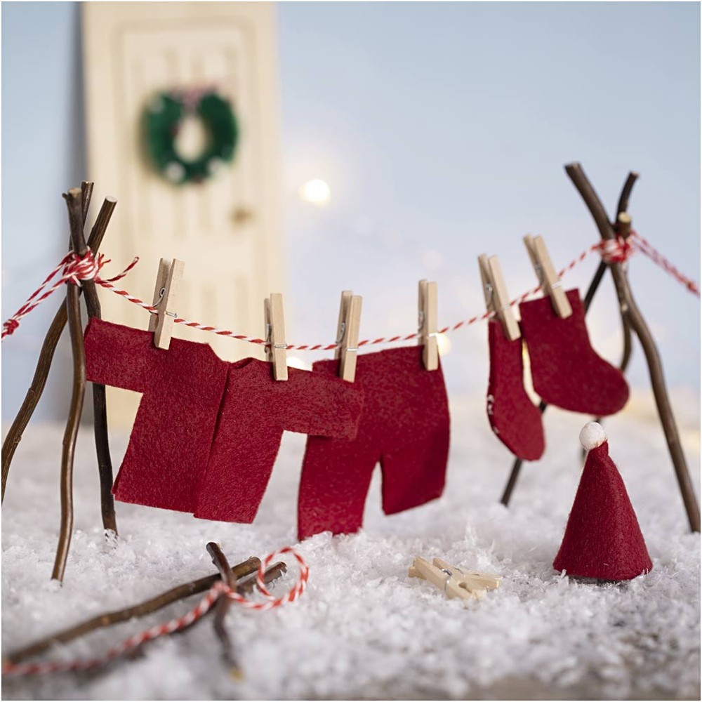 Nissens Dør Vasketøj Kit, DIY - 1 sæt | Nisse DIY pakke - Temashop
