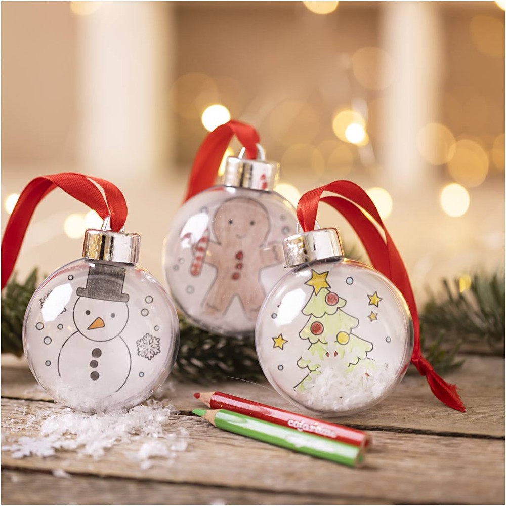 Tegninger Julekugler, DIY
