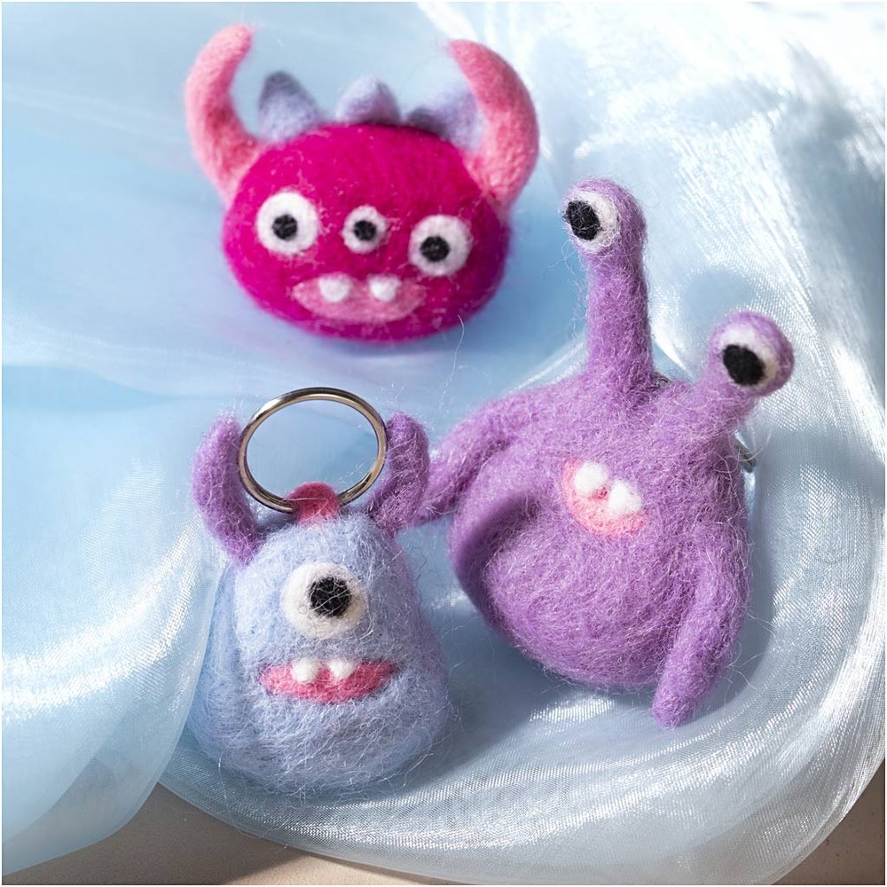 Monster DIY Kit - 1 sæt | Monster DIY pakke - Temashop
