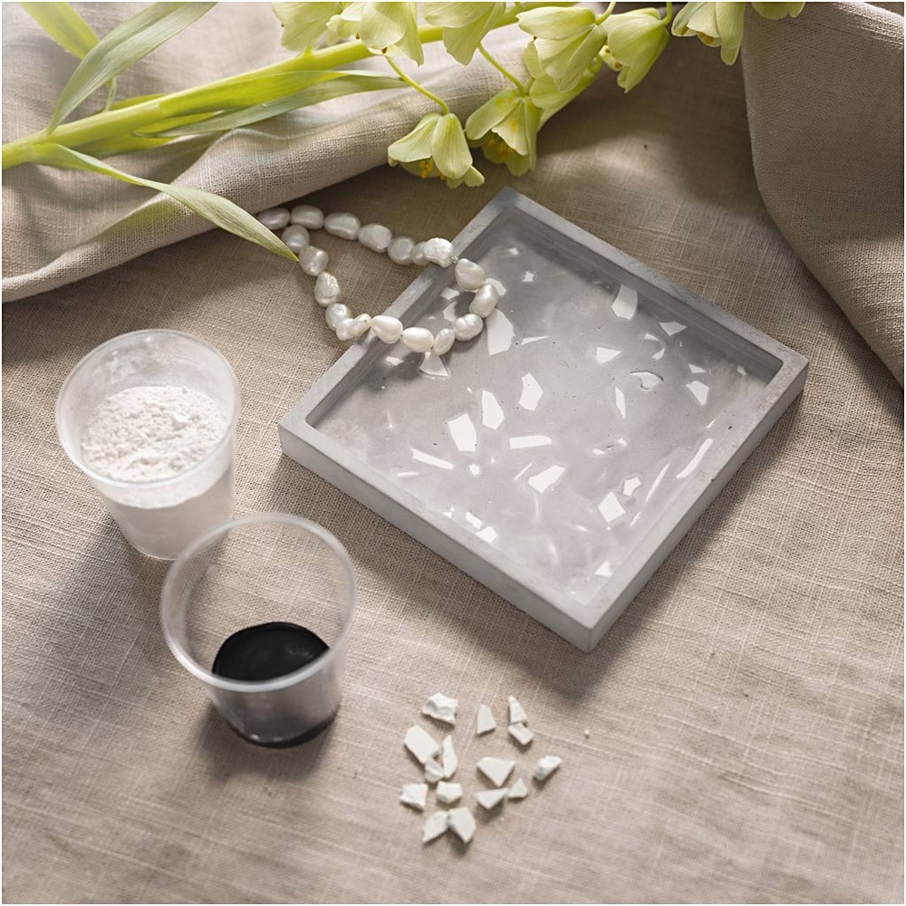 Bakke Resin Støbning, DIY - 1 sæt | Sort tema DIY pakke - Temashop