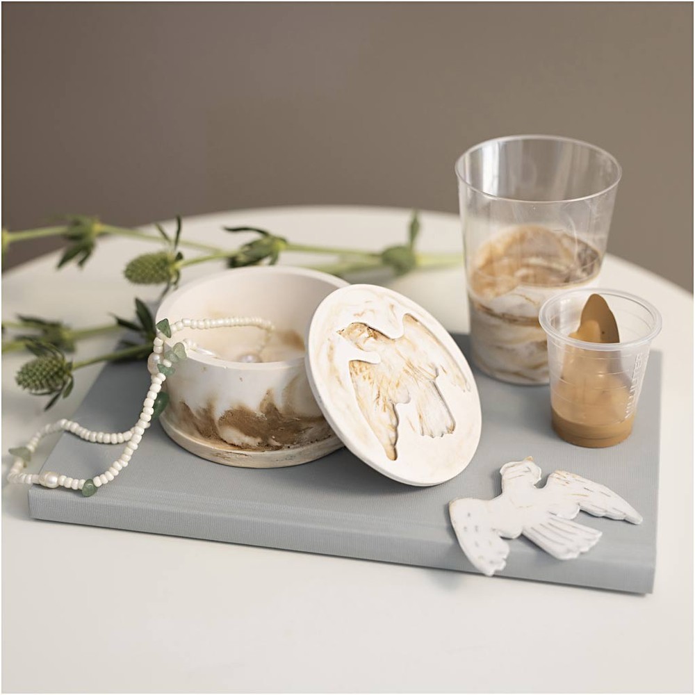 Krukke Med Låg DIY - 1 sæt - Temashop