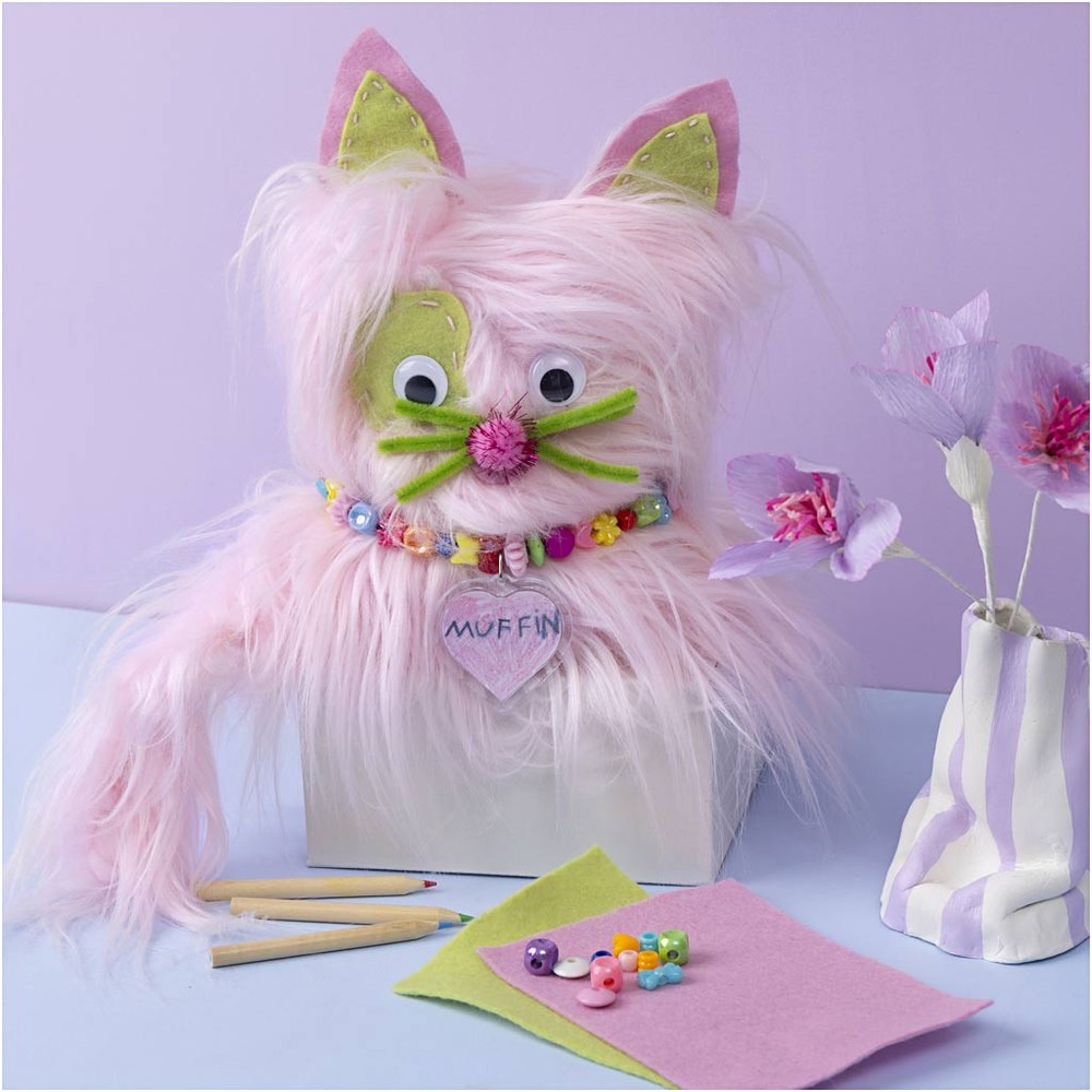 Kat, DIY - 1 sæt (22 cm) | Kat DIY pakke - Temashop
