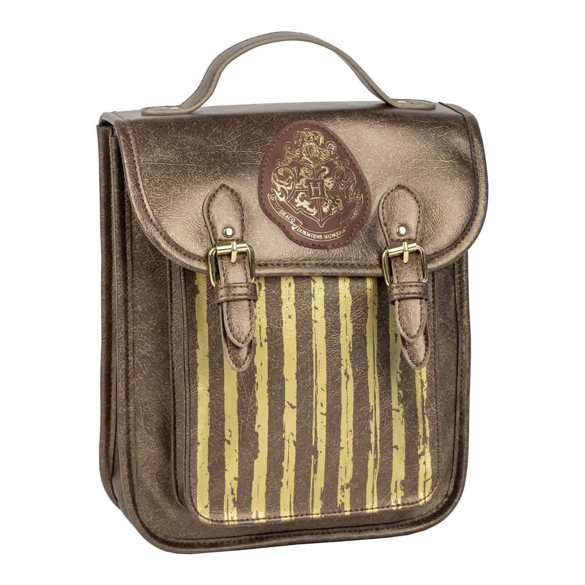Harry Potter Læderlook Rygsæk (22,5 x 22,5 x 7 cm) | Harry Potter Taske / Pung - Temashop