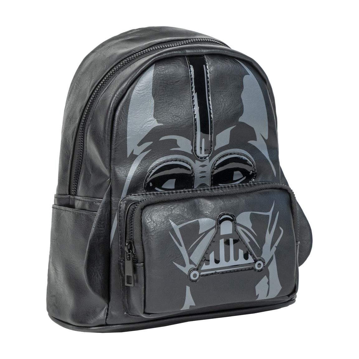 Star Wars Faux-Læder Rygsæk Sort (25 x 23 x 15 cm) | Star Wars Taske / Pung - Temashop