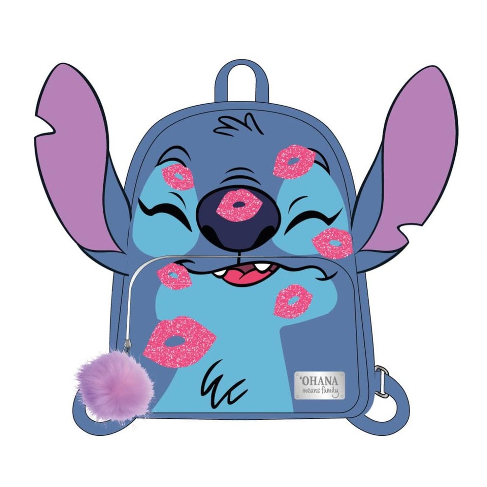 Stitch Kys Rygsæk (23 x 16 x 30 cm) | Stitch Taske / Pung - Temashop