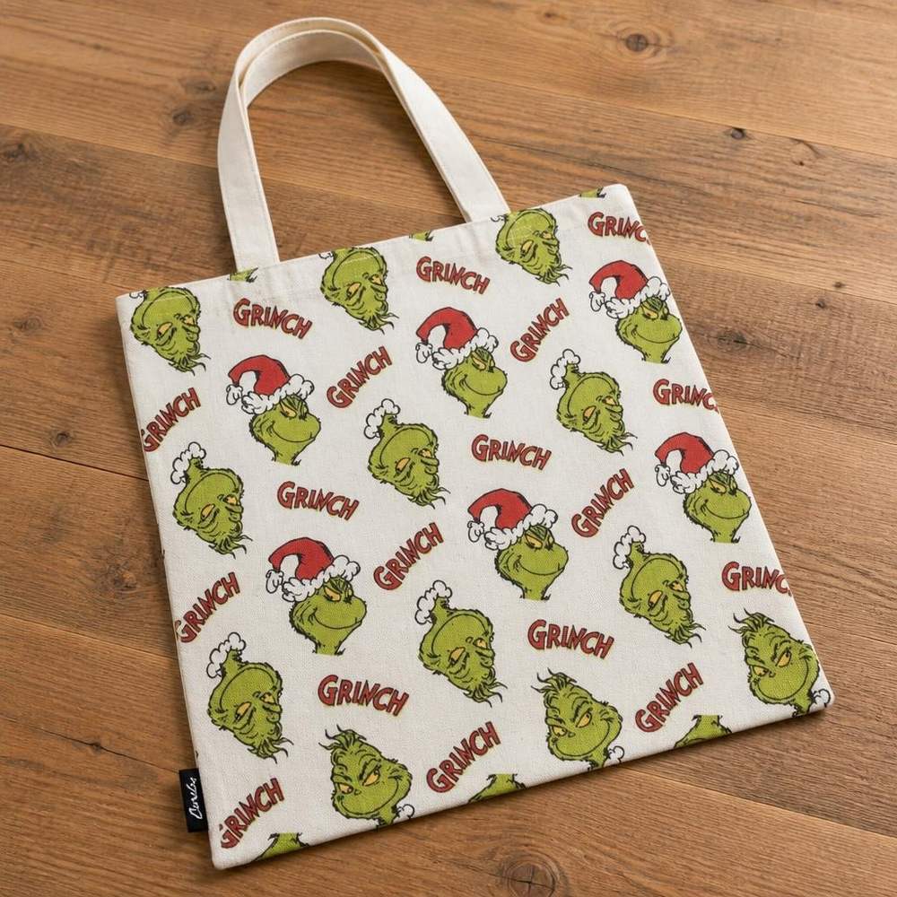The Grinch Indkøbsnet (36 x 39 x 0,4 cm) | Grinchen Taske / Pung - Temashop