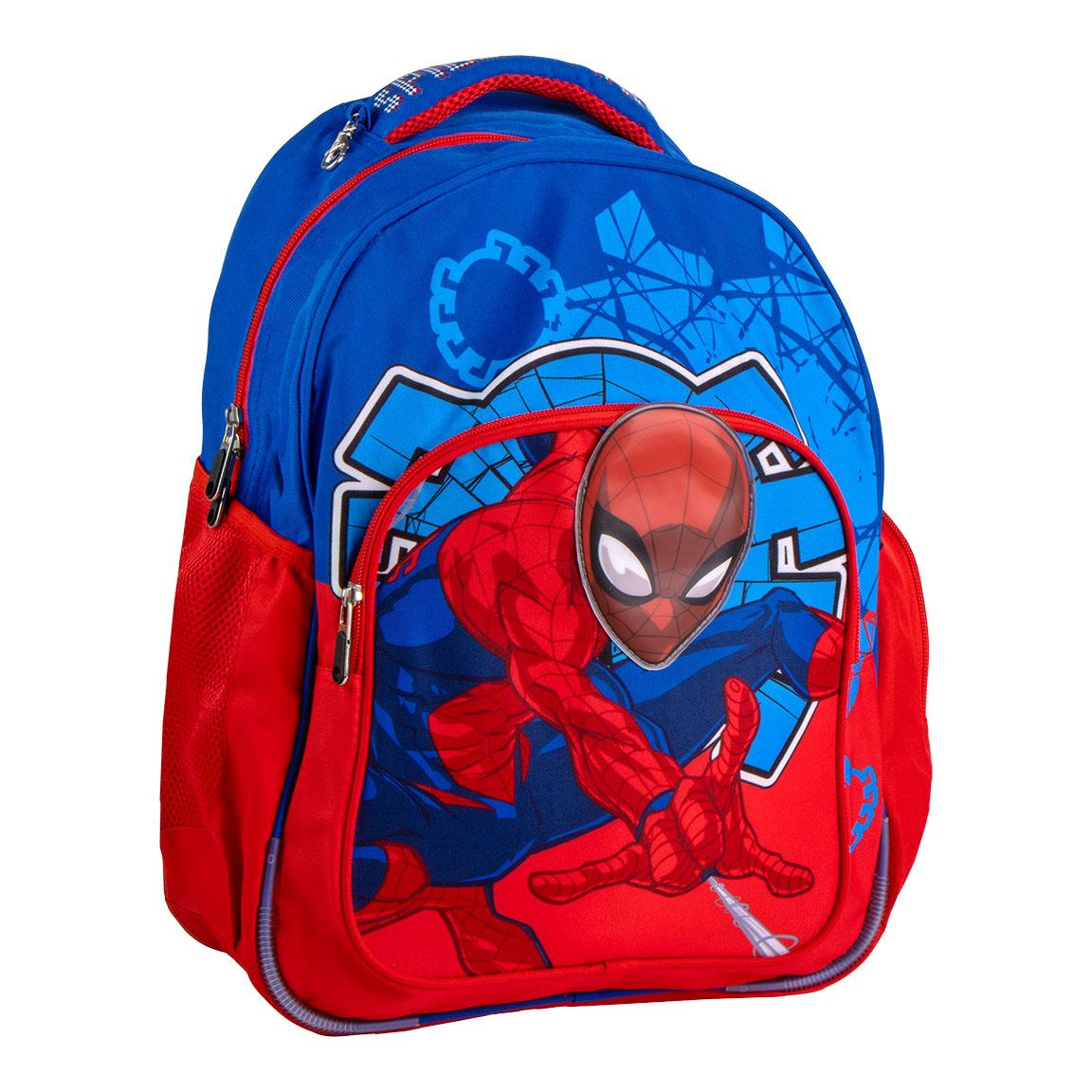 Spiderman Skoletaske Rød/Blå (42 x 32 x 20 cm) | Spider-Man Taske / Pung - Temashop