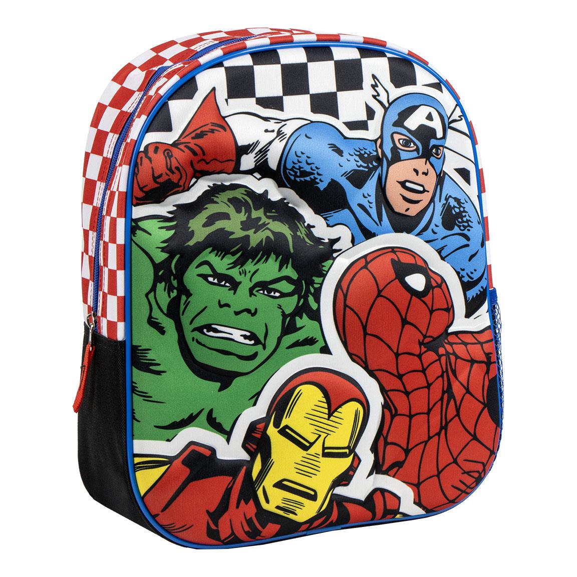 Avengers 3D Rygsæk (31 x 25 x 10 cm) | Avengers Taske / Pung - Temashop